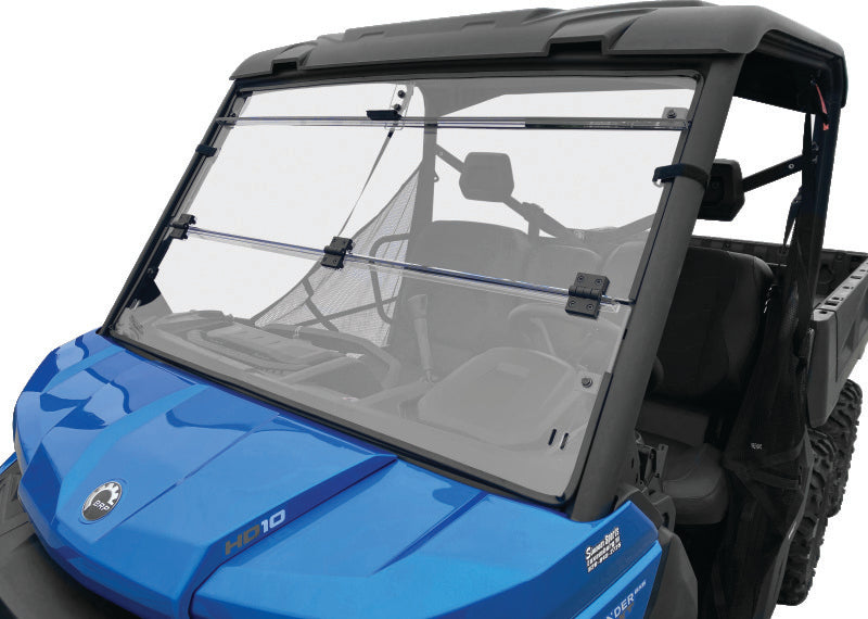 Can-Am Defender HD5/7/8/10 Windbreak Folding Windshield - QuadBoss