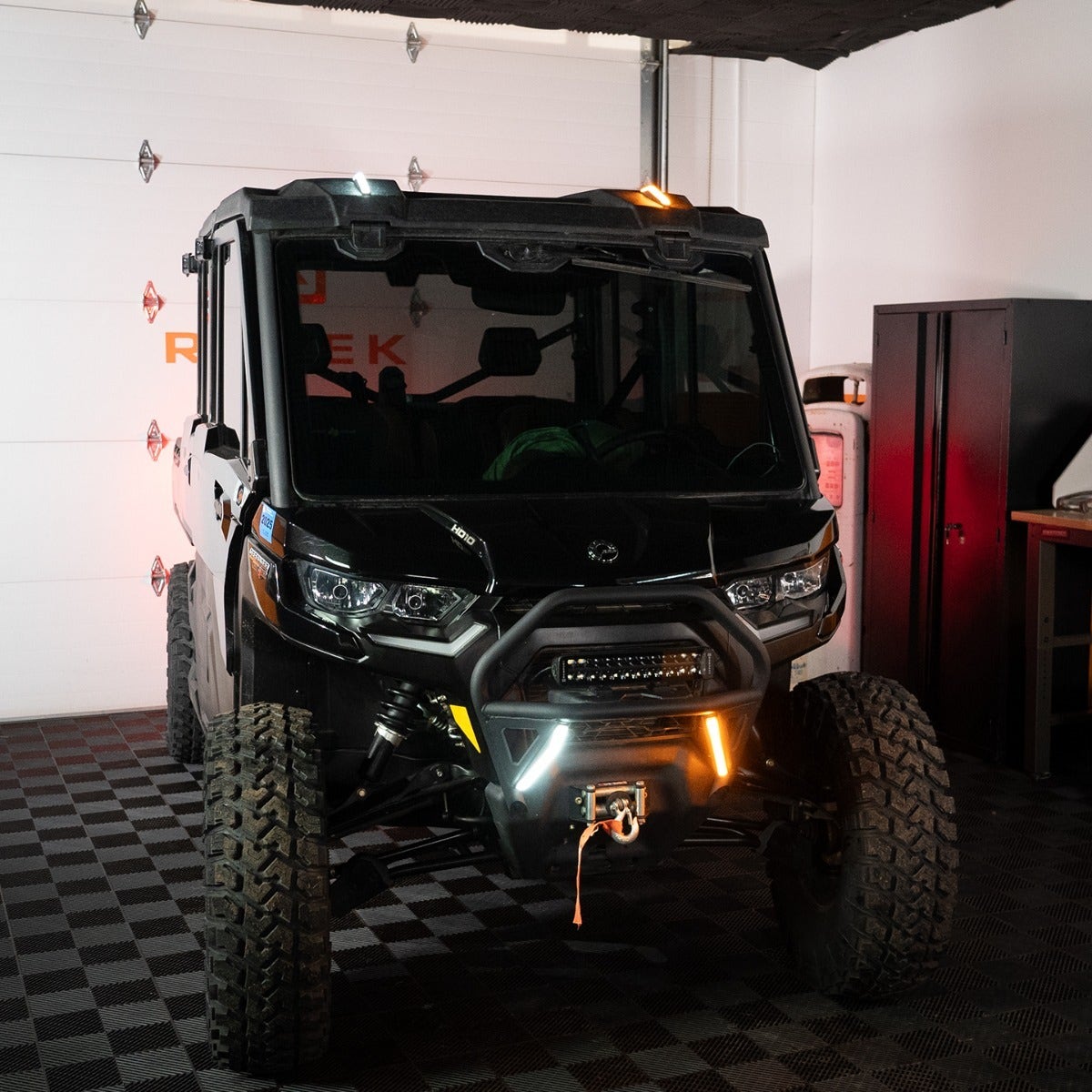Can-Am Defender Auto Cancel Apex Light Turn Signal Kit