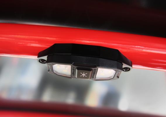 Dome Light with Billet Mount for 1.75” Tube - Rad UTV Parts