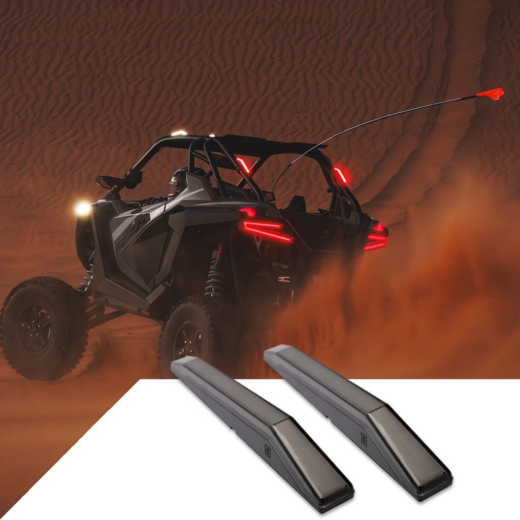 Polaris RZR Turbo R Apex Lights (Red)