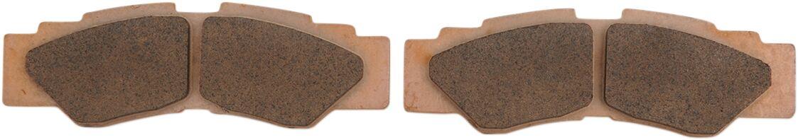 Two pads in one EBC FA677R rear caliper set; Yamaha four-wheel kit contains two rear sets