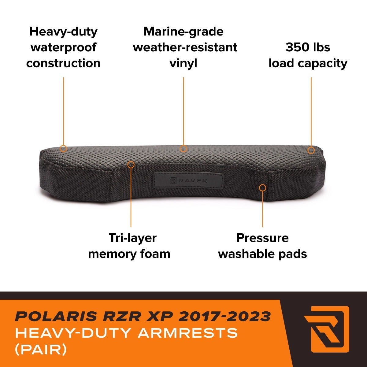 Polaris RZR XP 2017-2023 Armrests