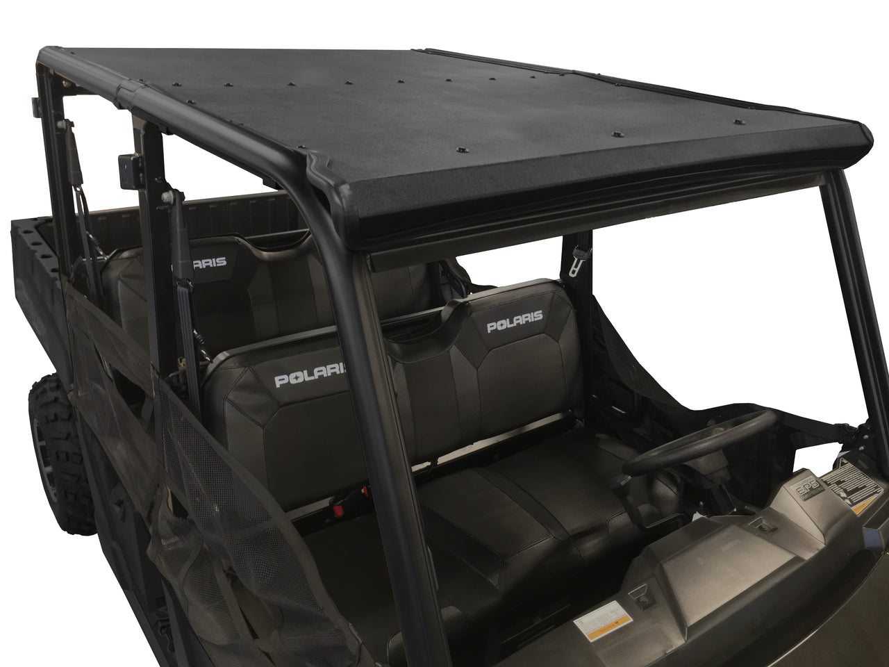 Spike Solid Black ABS Roof