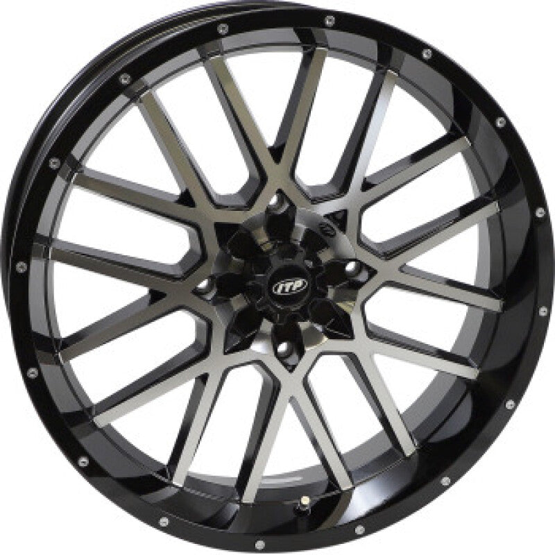 ITP Hurricane 20x6.5 UTV Wheel – 4x156 Gloss Black / Milled – representative manufacturer image