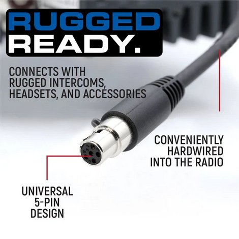 Ford Bronco G1 Two - Way GMRS Mobile Radio Kit | Rugged Radios - Rad UTV Parts