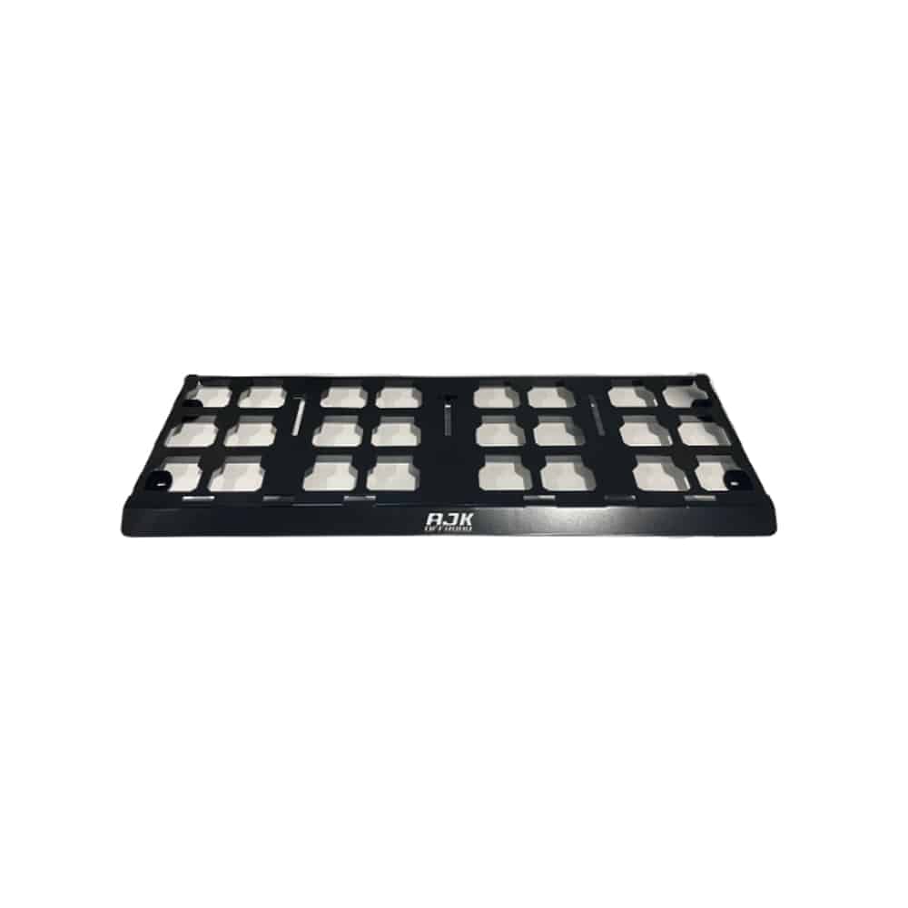 Universal Milwaukee Packout Mount 2.0 — Universal Milwaukee Packout Mount 2.0 AJK Offroad Front Product View