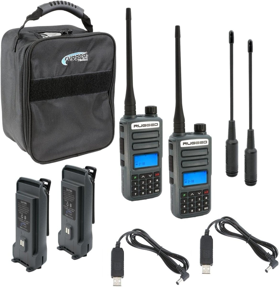 GMRS Handheld Radios Rugged Radios Dual Adventure Pack - Rad UTV Parts