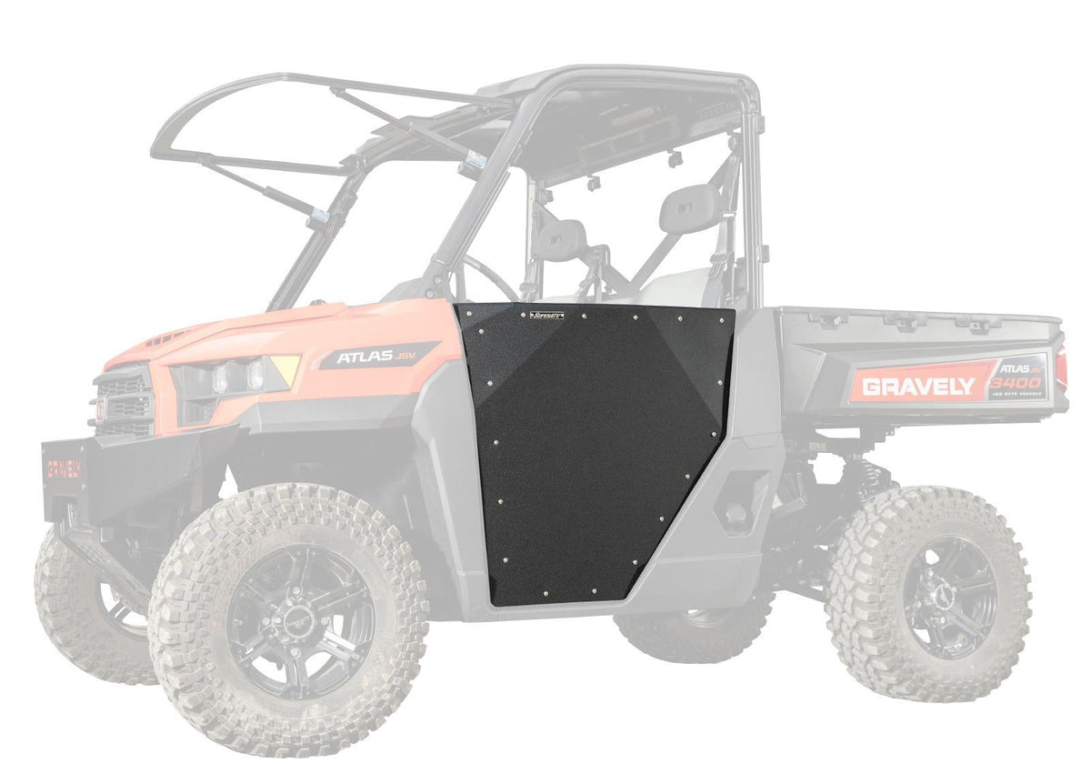 SuperATV JSV 3400 Aluminum Doors for Gravely Atlas