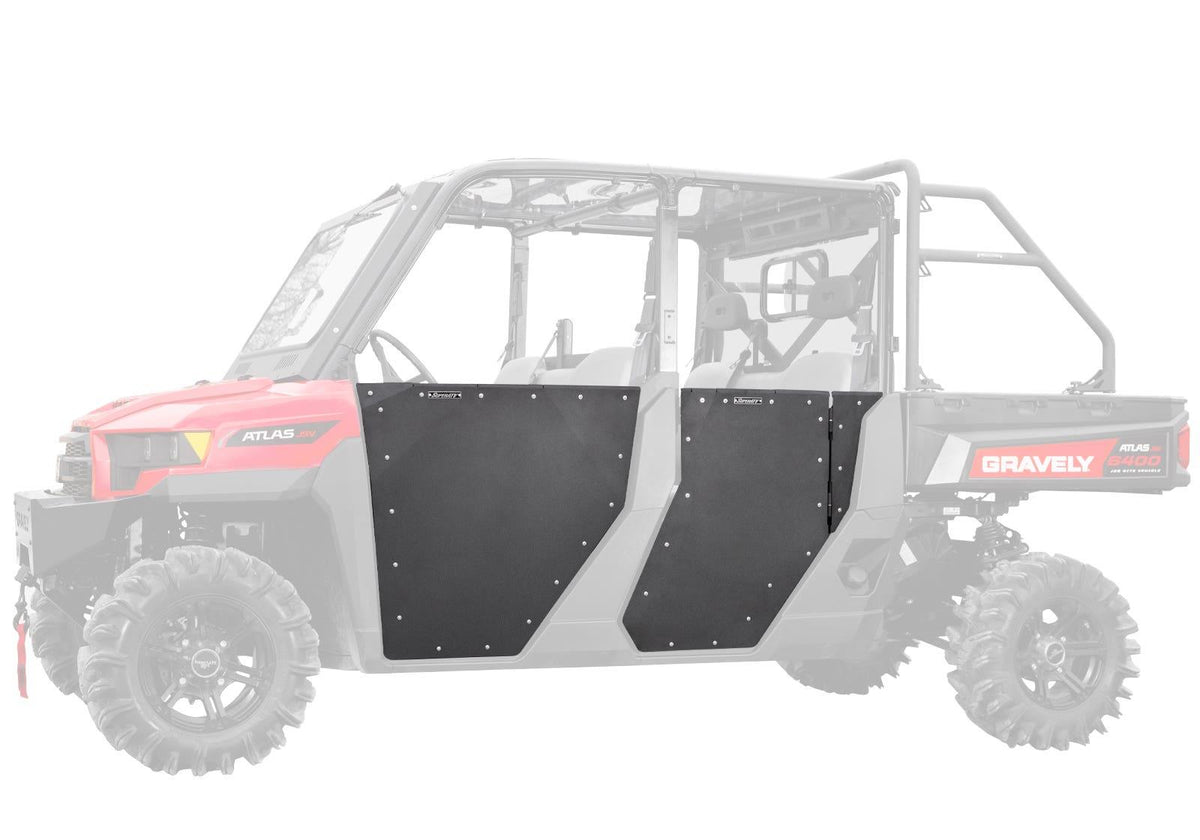 SuperATV JSV 6400 Aluminum Doors for Gravely Atlas