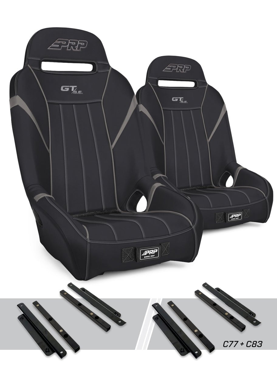 GT/S.E. Suspension Seats & Mounts for Polaris Models - Rad UTV Parts