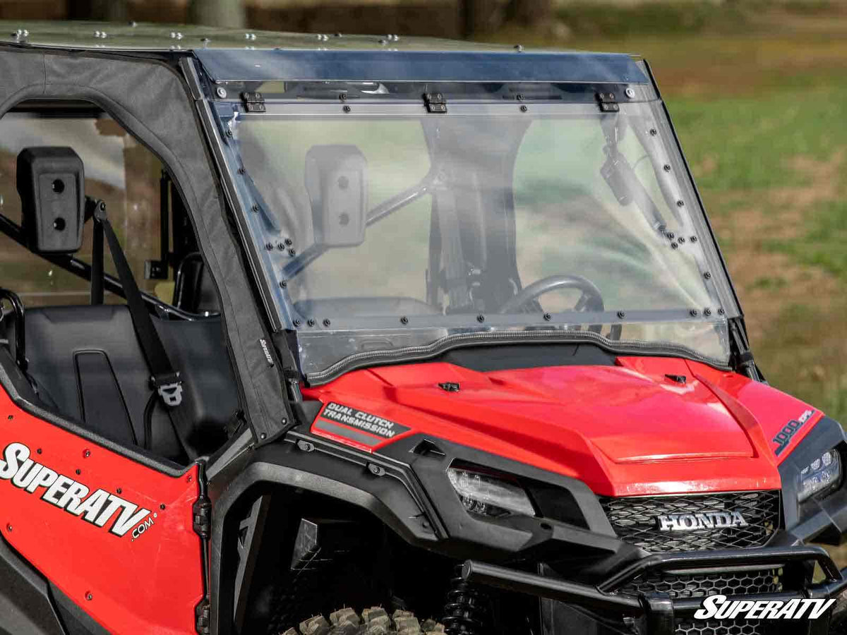 SuperATV MaxDrive Power Flip Windshield for Honda Pioneer 1000 - image 4