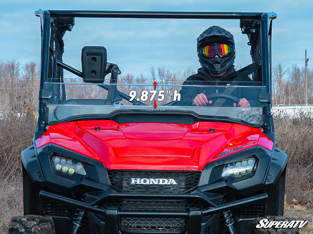 SuperATV Half Windshield for Honda Pioneer 1000 - image 2