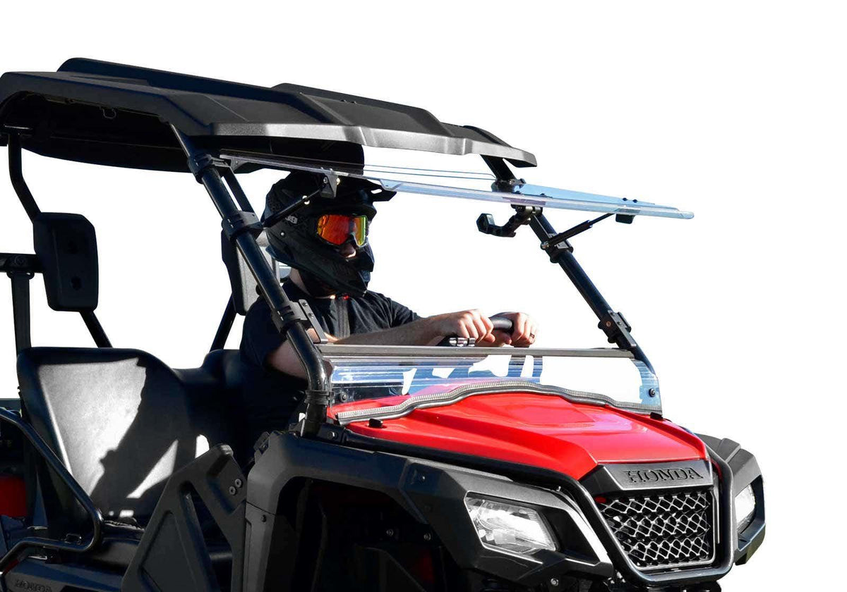 SuperATV Flip Windshield for Honda Pioneer 500