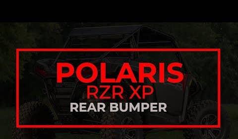 SuperATV Rear Bumper for Polaris RZR XP