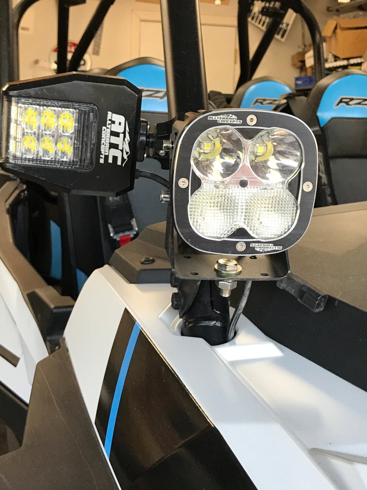 Polaris RZR XP A Pillar bracket product photo