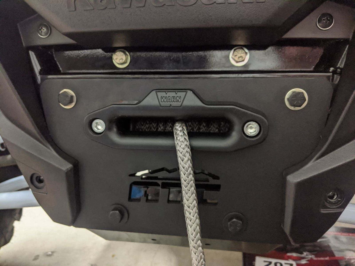Kawasaki KRX Winch Plate product photo