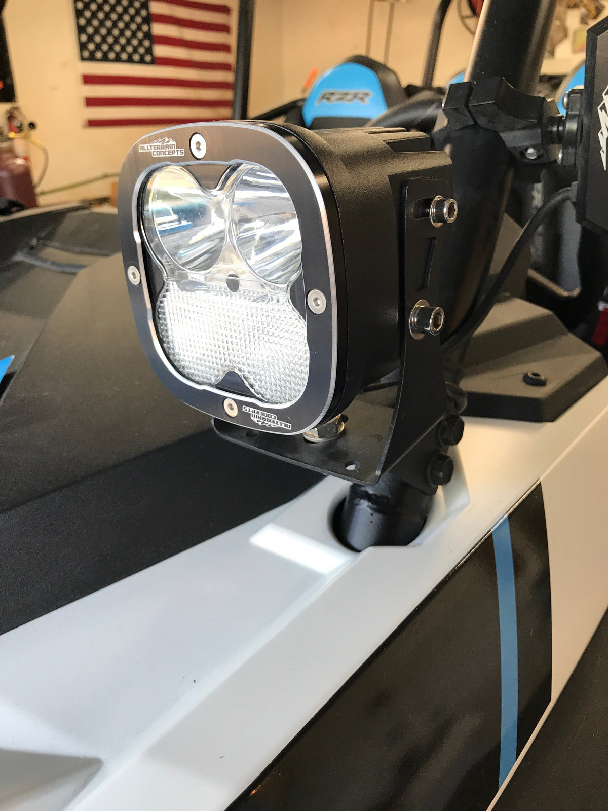 Polaris RZR XP A Pillar bracket product photo
