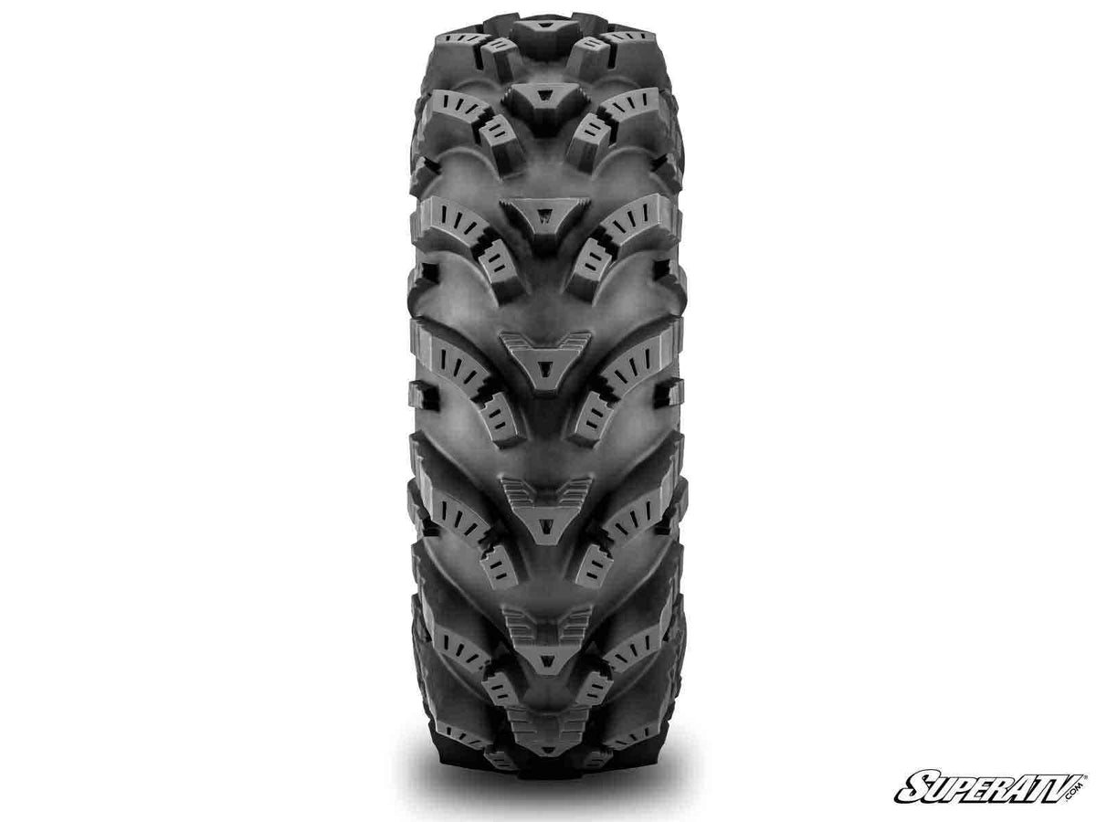 SuperATV Intimidator Tires 34x10x15 on 15in. Matte Titanium Hellfire Wheels 4/156 Pattern - image 6