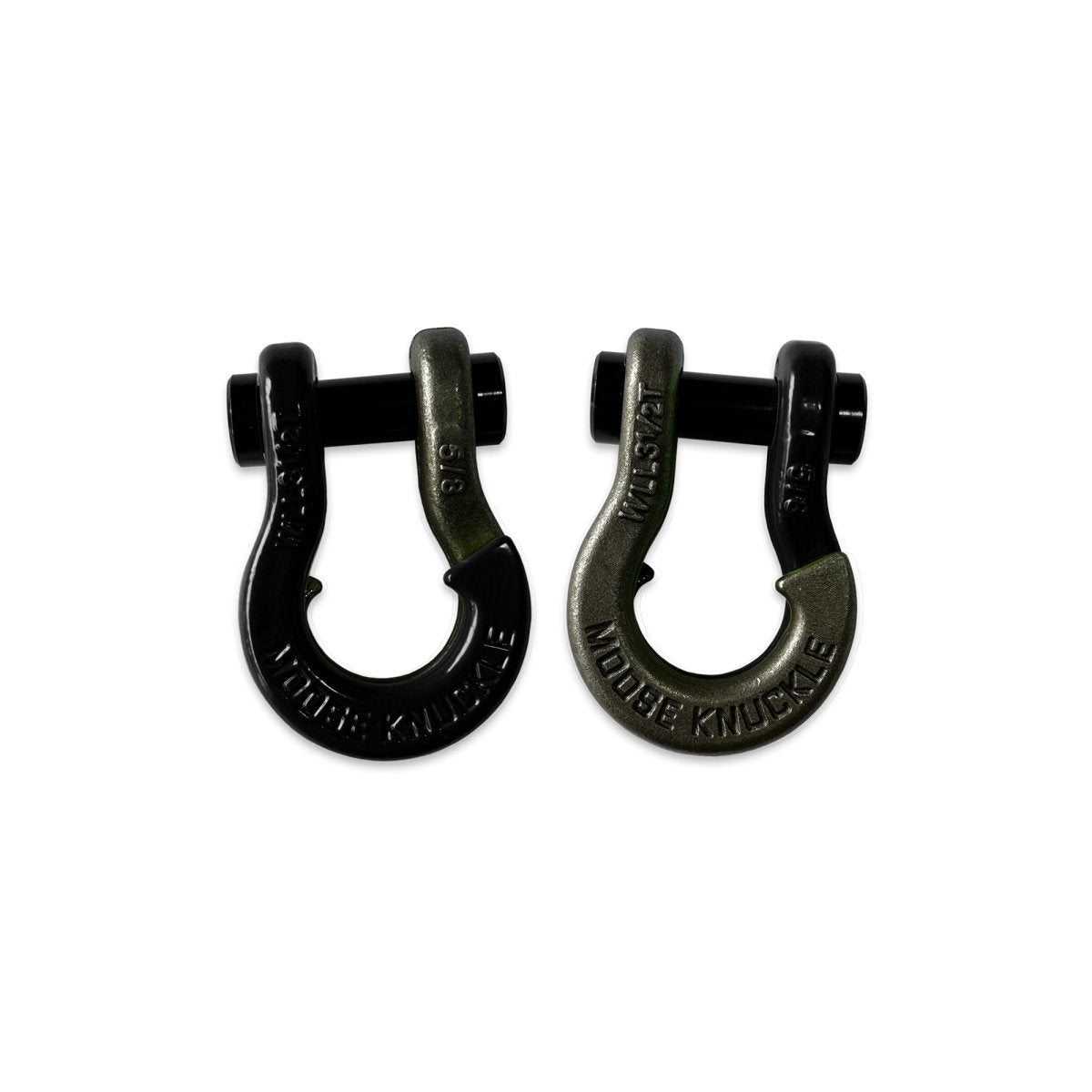 Jowl SxS Recovery Black Split Shackle 5/8 - Rad UTV Parts