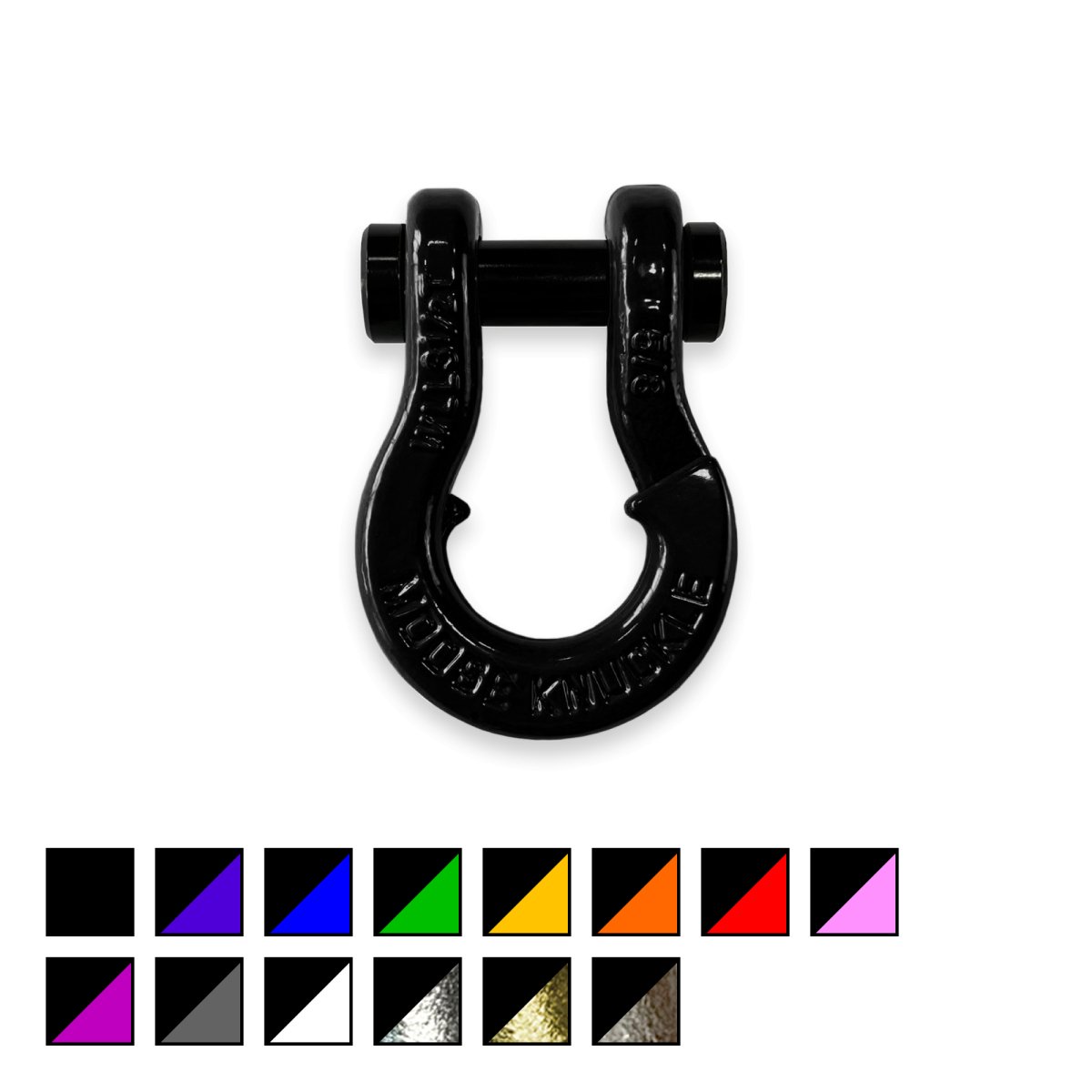 Jowl SxS Recovery Black Split Shackle 5/8 - Rad UTV Parts