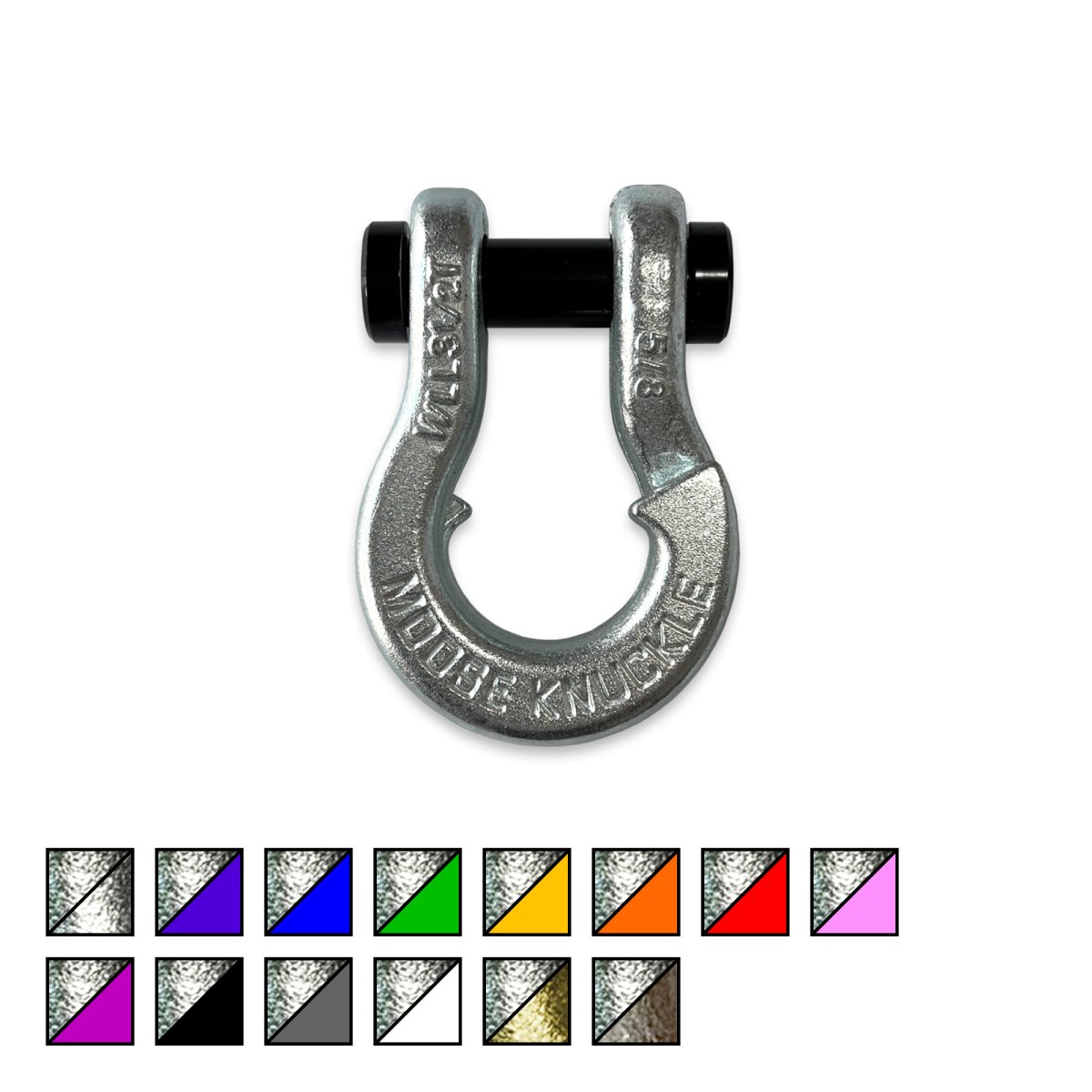 Jowl SxS Recovery Galvanized Split Shackle 5/8 - Rad UTV Parts