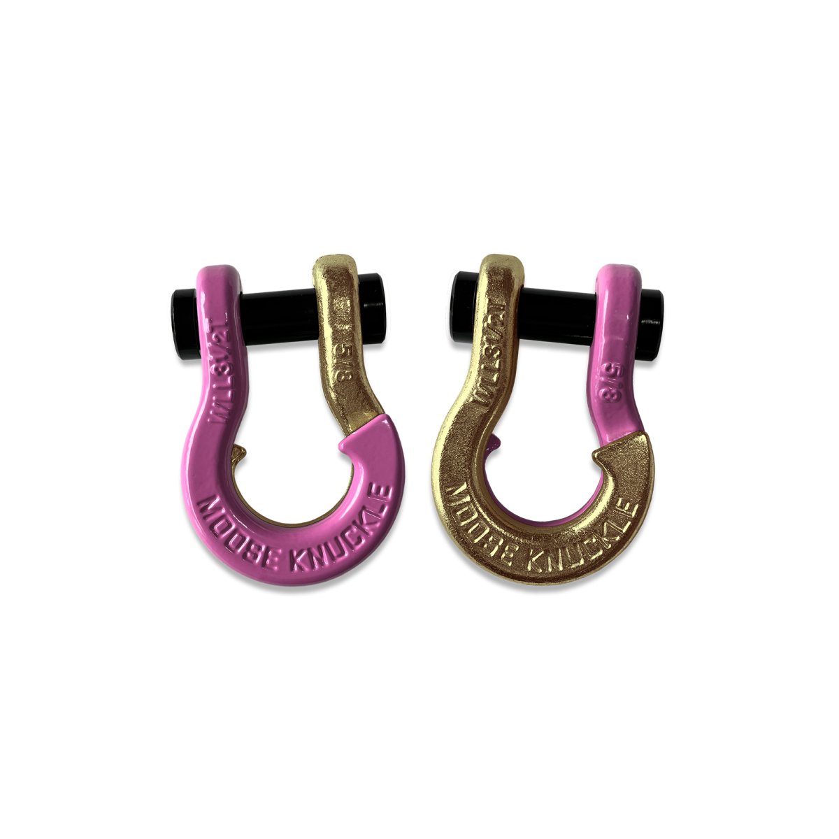 Jowl SxS Recovery Pink Split Shackle 5/8 - Rad UTV Parts