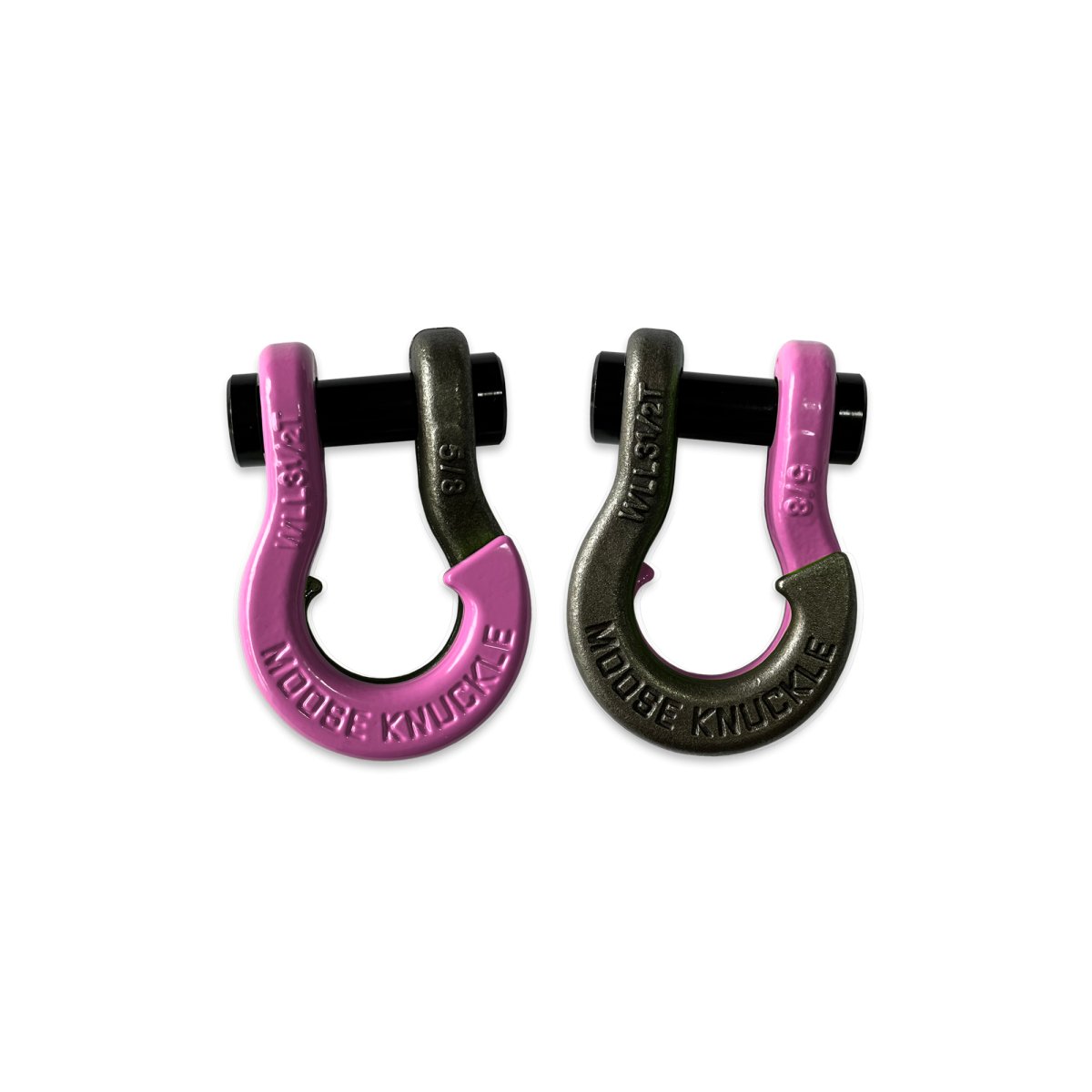 Jowl SxS Recovery Pink Split Shackle 5/8 - Rad UTV Parts