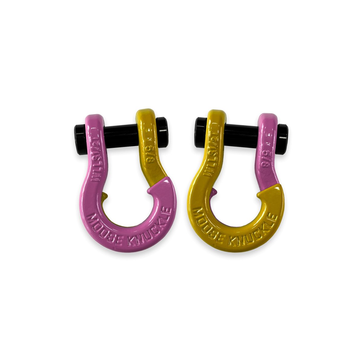 Jowl SxS Recovery Pink Split Shackle 5/8 - Rad UTV Parts