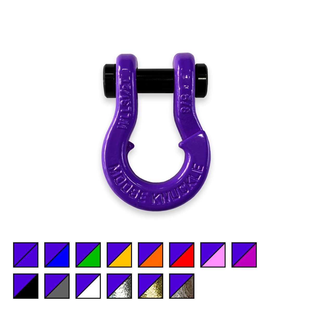 Jowl SxS Recovery Purple Split Shackle 5/8 - Rad UTV Parts