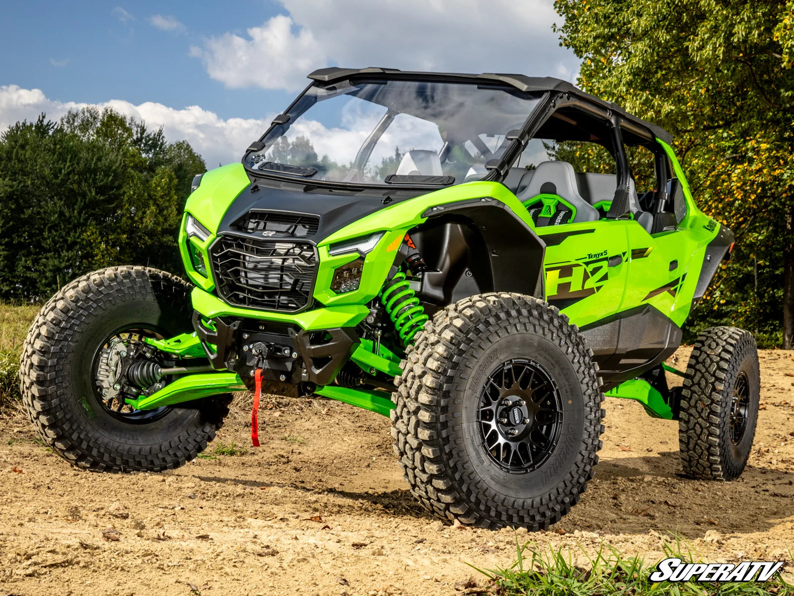Teryx H2 Vented Windshield | SuperATV