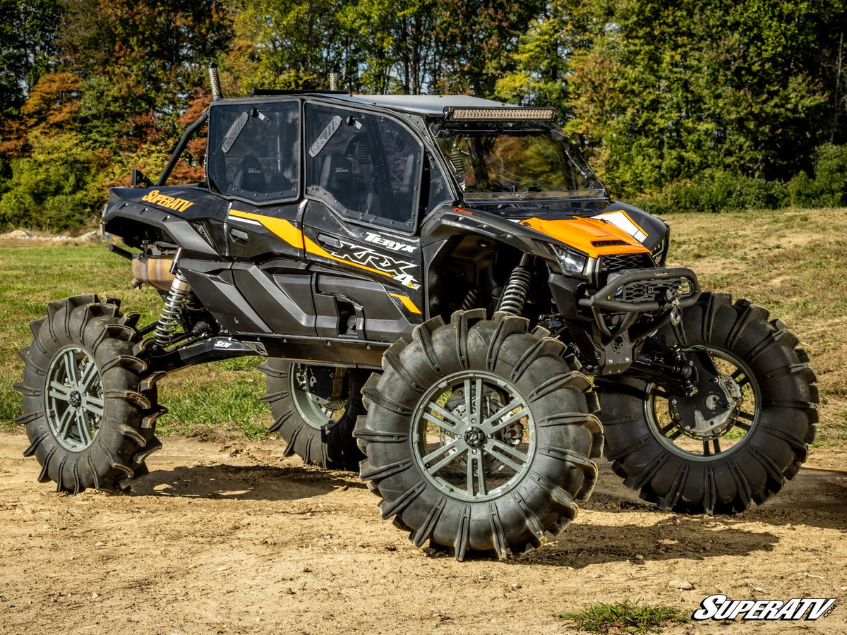 SuperATV Hard Cab Enclosure Upper Doors for Kawasaki Teryx KRX 4 1000 - image 9