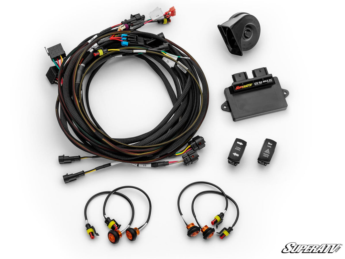 SuperATV Deluxe Self-Canceling Turn Signal Kit for Kawasaki Teryx KRX 1000 - image 14