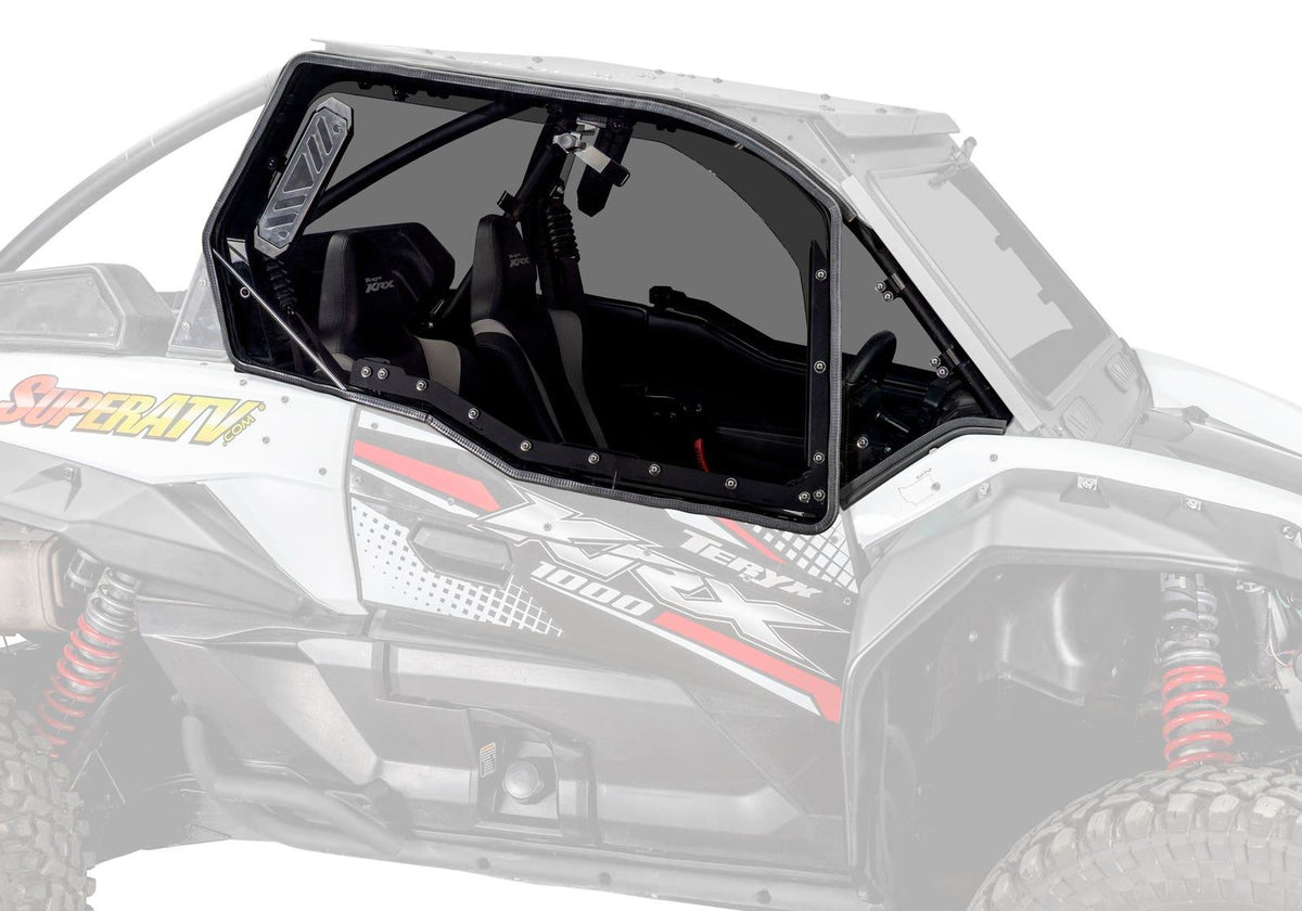 SuperATV Hard Cab Enclosure Upper Doors for Kawasaki Teryx KRX 1000