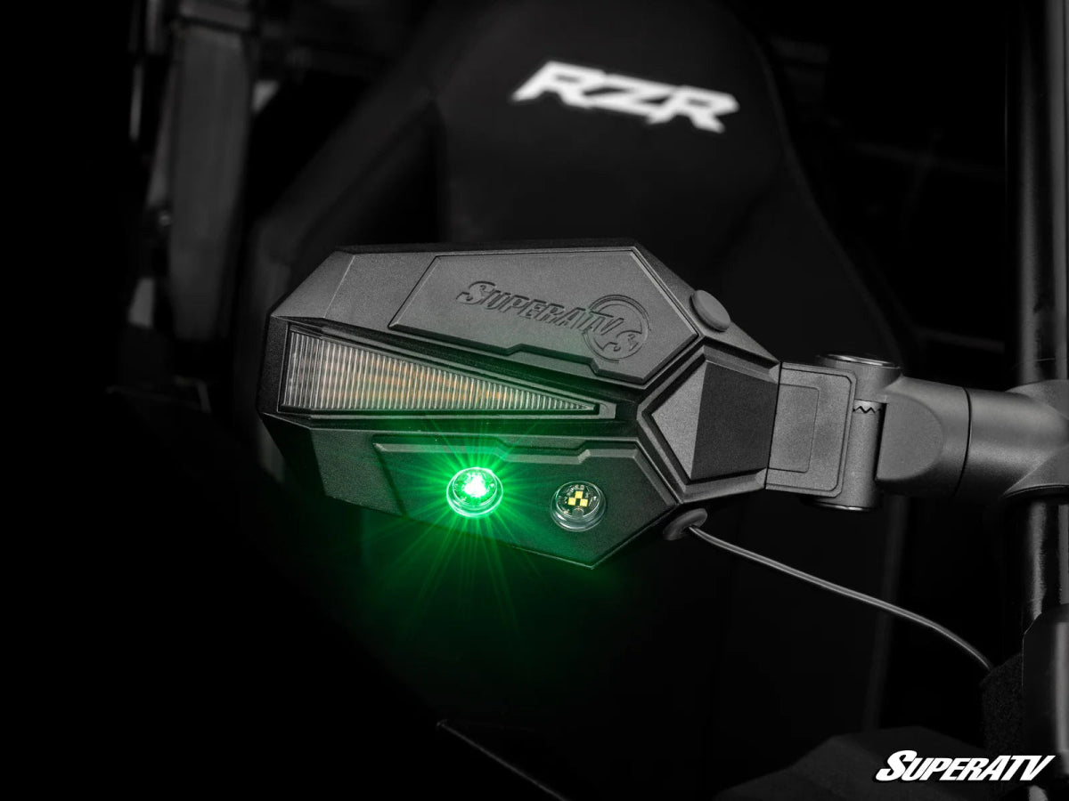 Kawasaki Lighted Side - View Mirrors - Rad UTV Parts