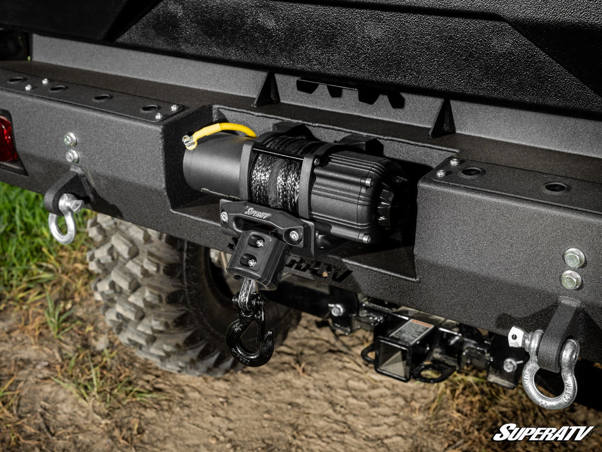 SuperATV Winch Ready Rear Bumper for Kawasaki Mule Pro - image 6