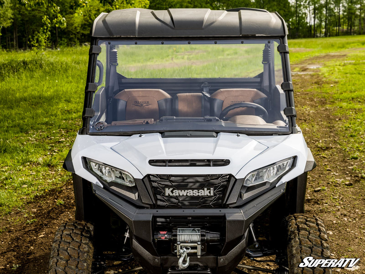 SuperATV Full Windshield for Kawasaki Ridge - image 9
