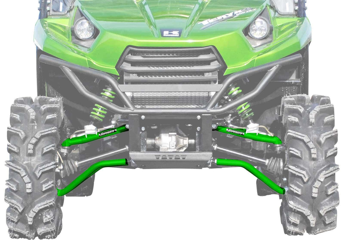 SuperATV High Clearance 1.5in. Forward Offset A-Arms for Kawasaki Teryx - image 11