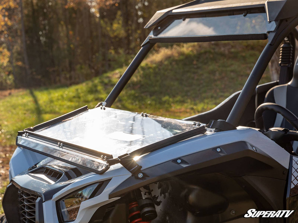 SuperATV Flip Down Windshield for Kawasaki Teryx KRX 1000 - image 5