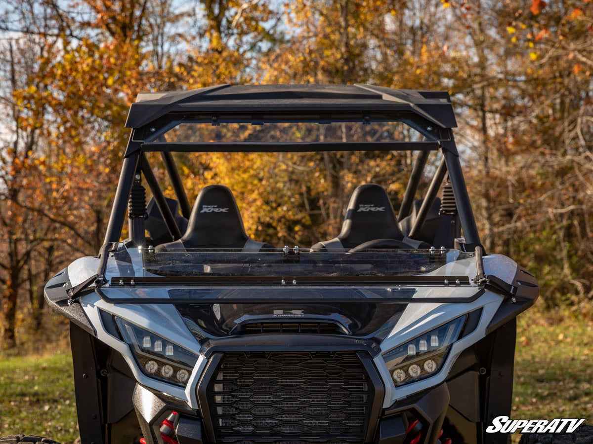 SuperATV Flip Down Windshield for Kawasaki Teryx KRX 1000 - image 6