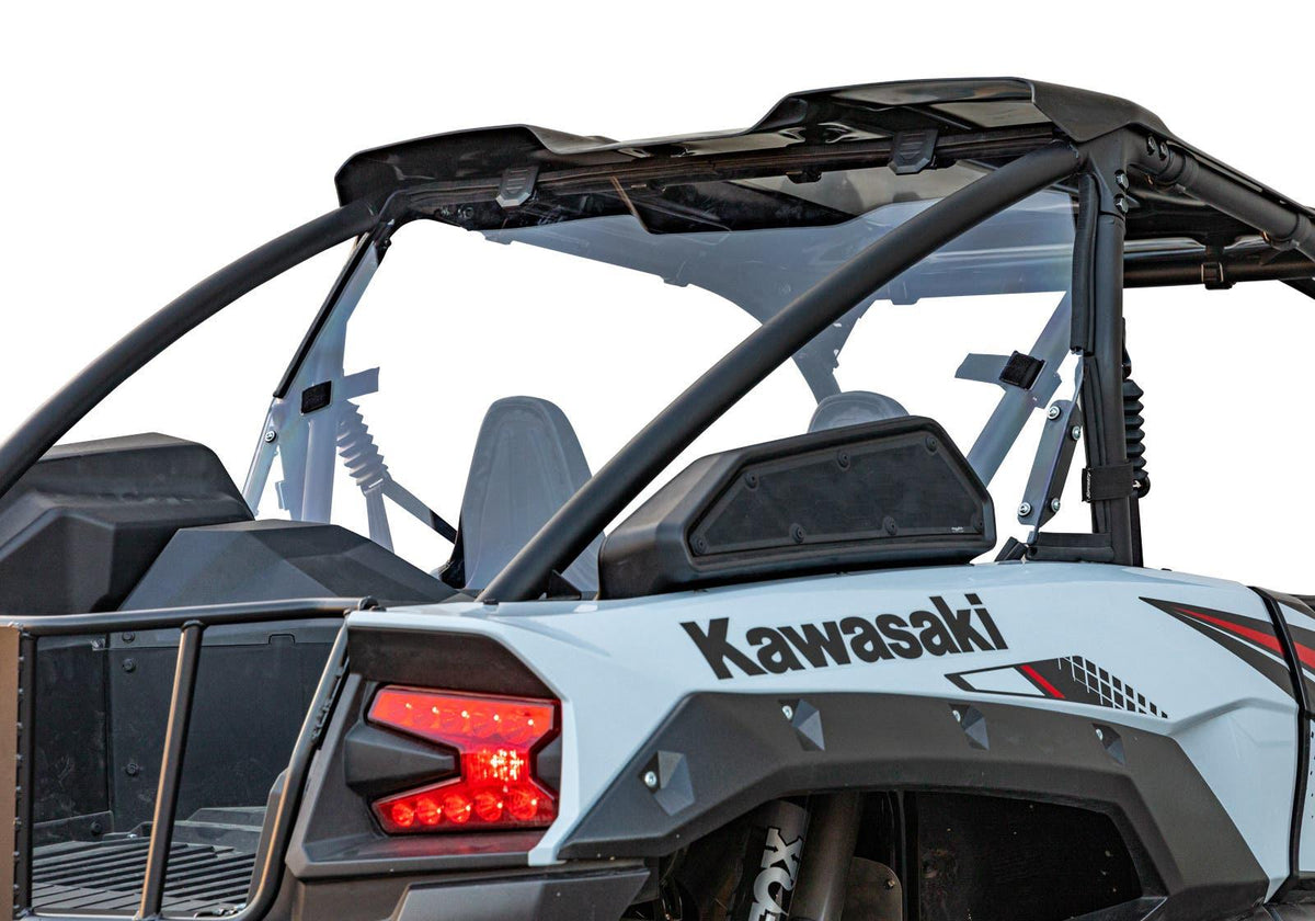 SuperATV Rear Windshield for Kawasaki Teryx KRX 1000