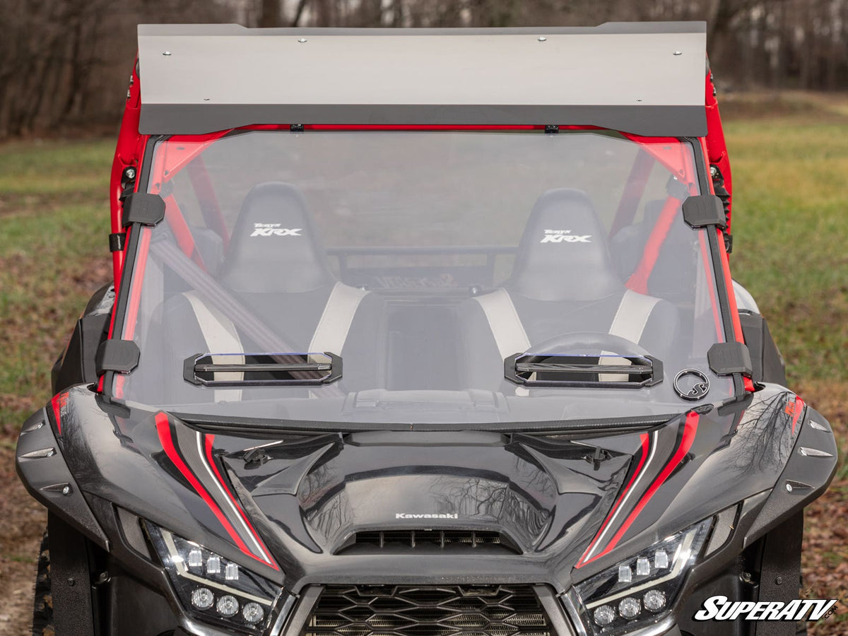 SuperATV Vented Full Windshield for Kawasaki Teryx KRX 1000 - image 3