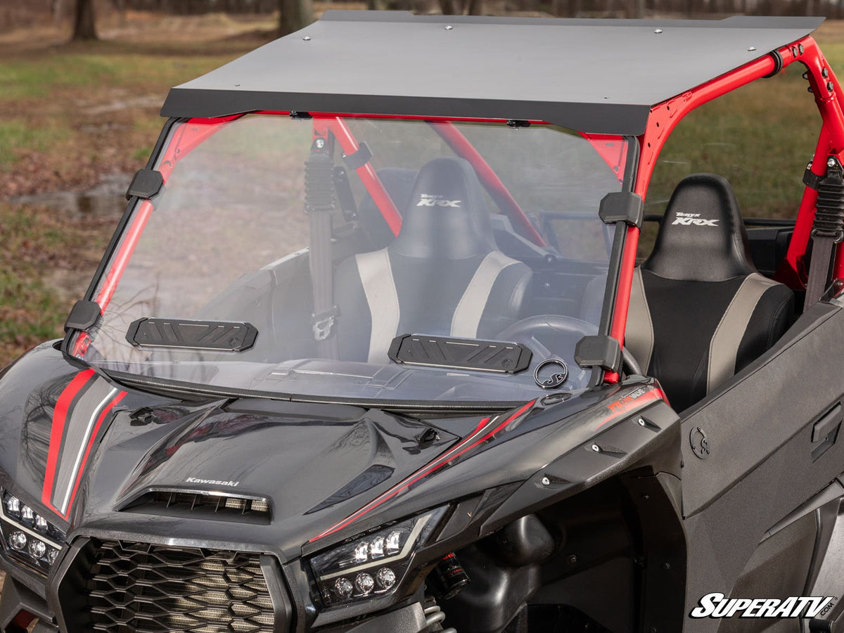 SuperATV Vented Full Windshield for Kawasaki Teryx KRX 1000 - image 5