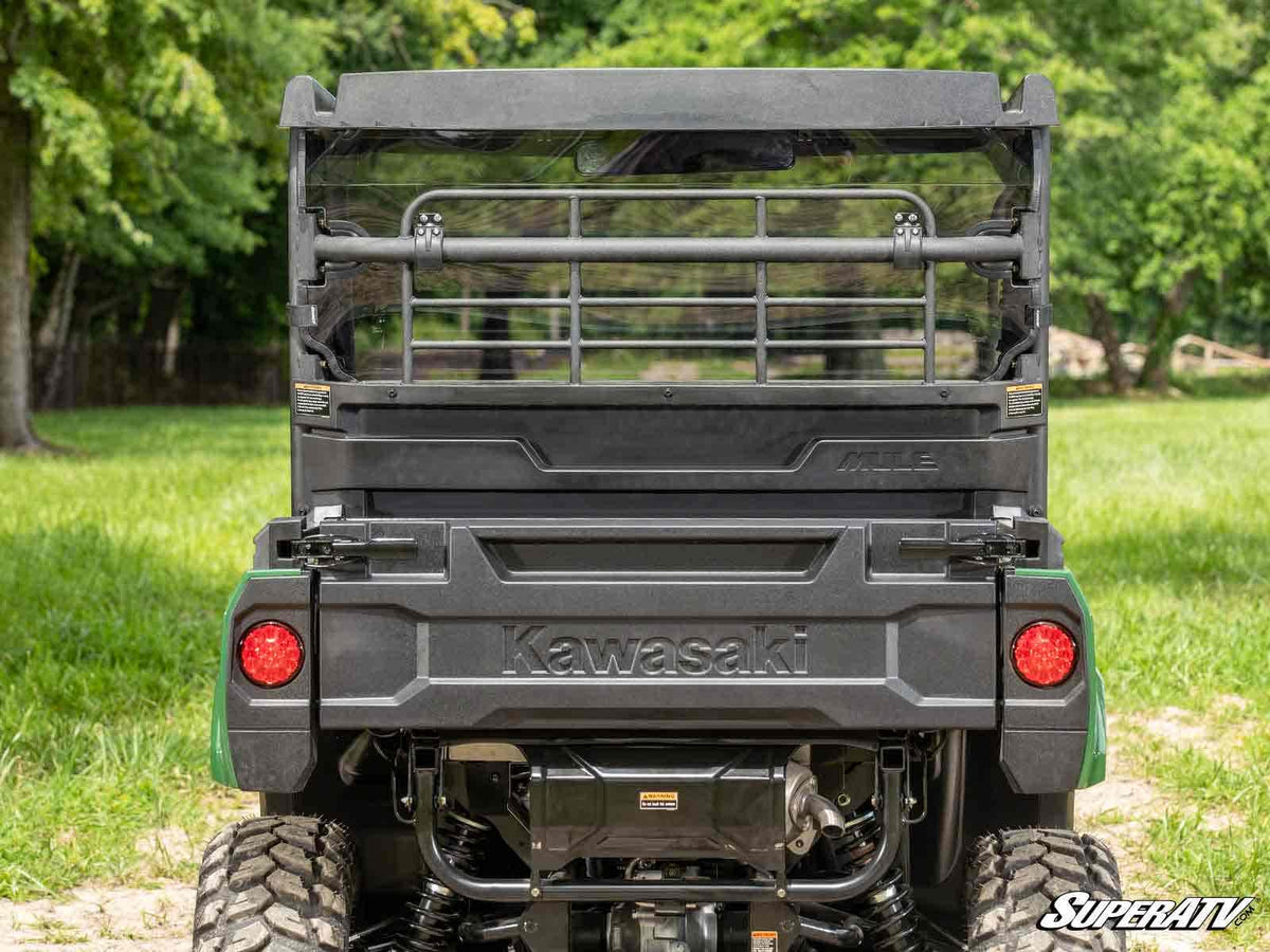 SuperATV Rear Windshield for Kawasaki Mule PRO-MX - image 4
