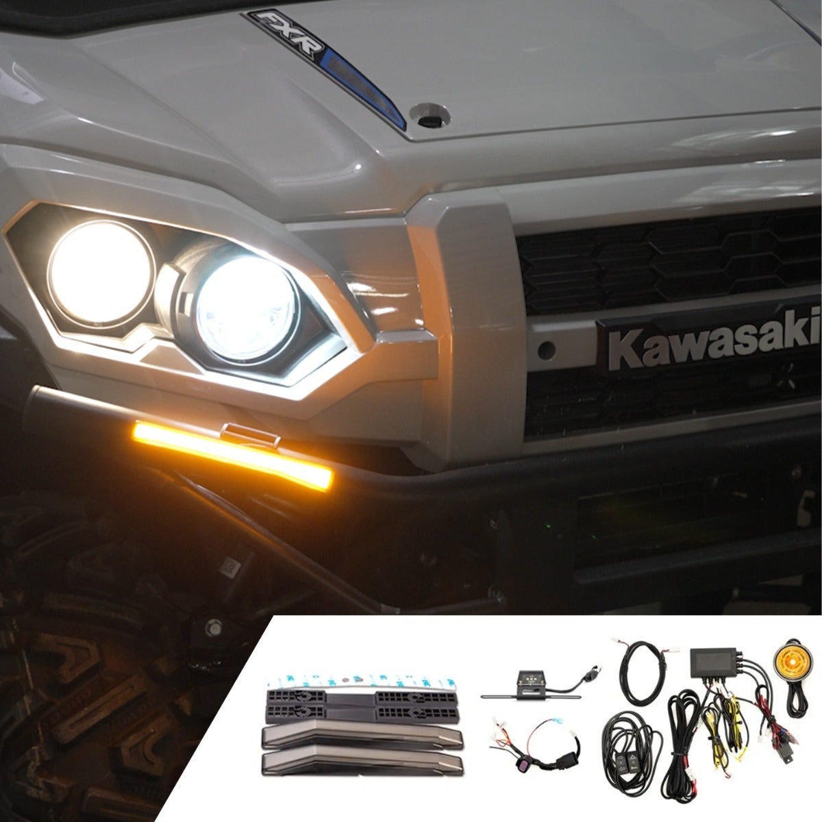 Kawasaki Mule 2015-2023 Apex Turn Signal Kit