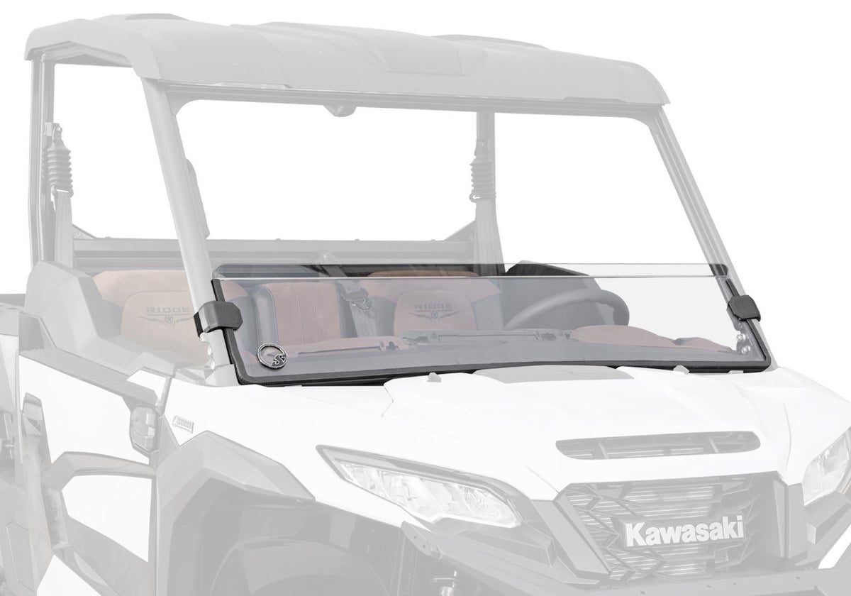 SuperATV Half Windshield for Kawasaki Ridge - image 7