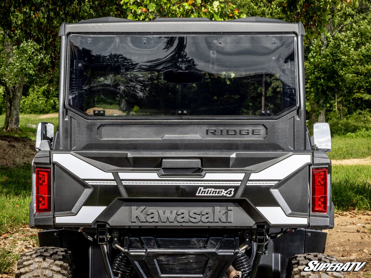 SuperATV Rear Windshield for Kawasaki Ridge - image 10