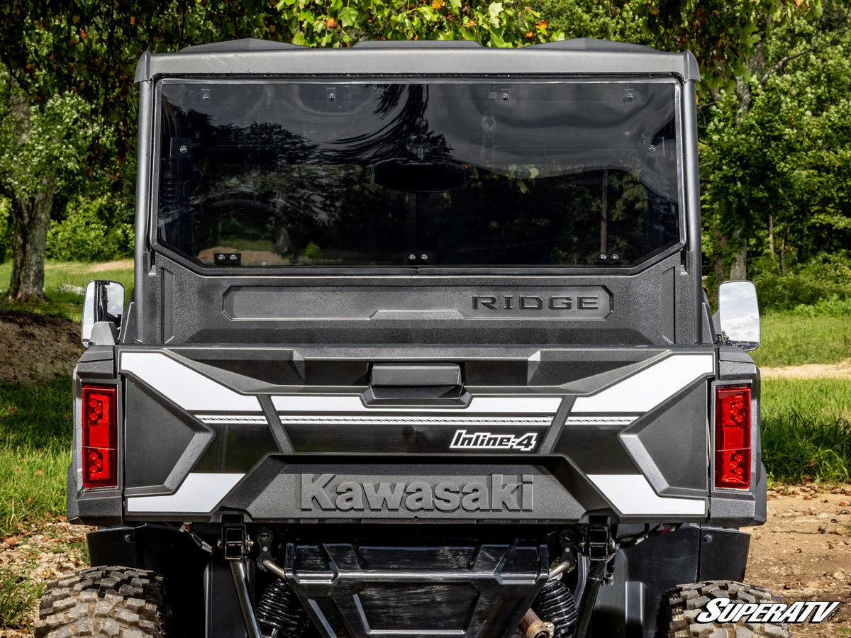 SuperATV Rear Windshield for Kawasaki Ridge - image 14