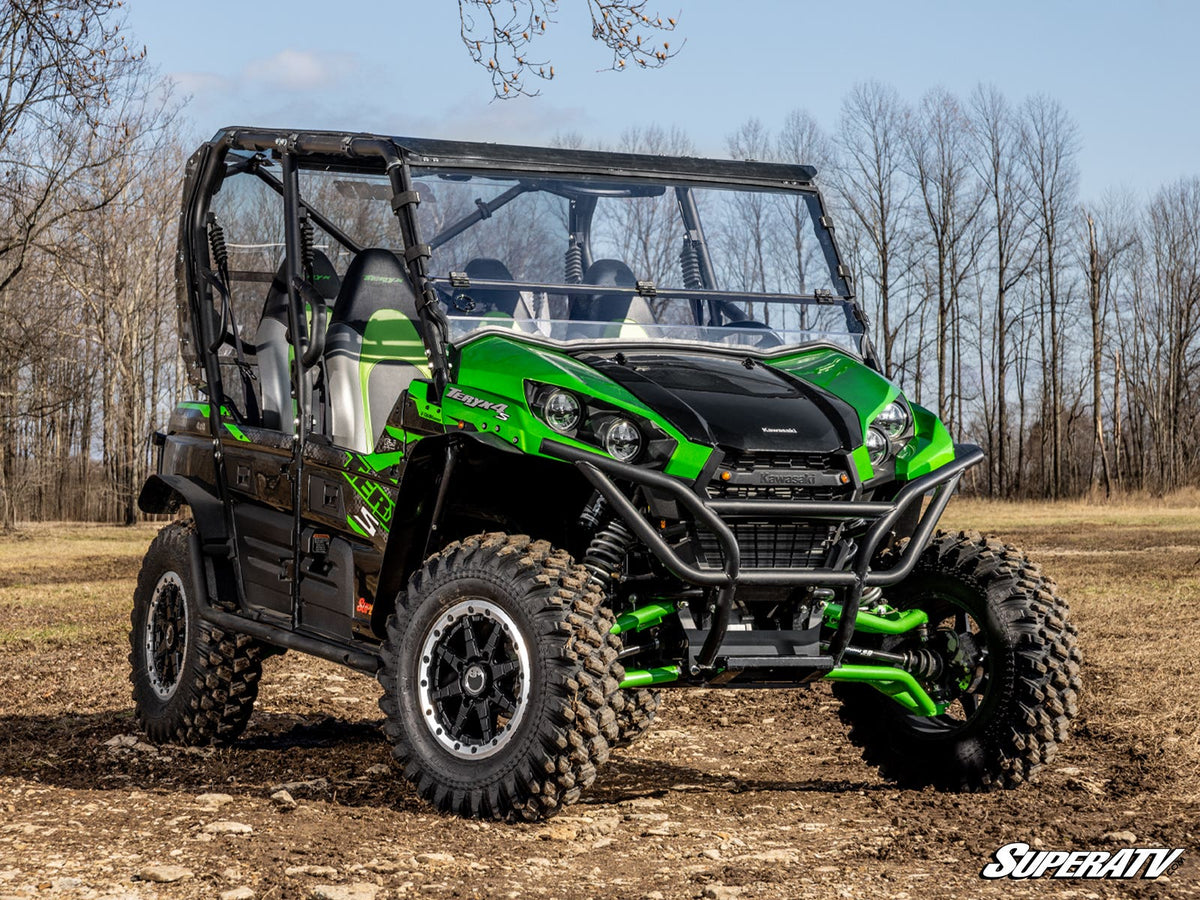 SuperATV Flip Down Windshield for Kawasaki Teryx - image 2