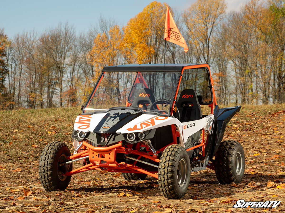 SuperATV Kayo S200 Scratch-Resistant Full Windshield - image 2