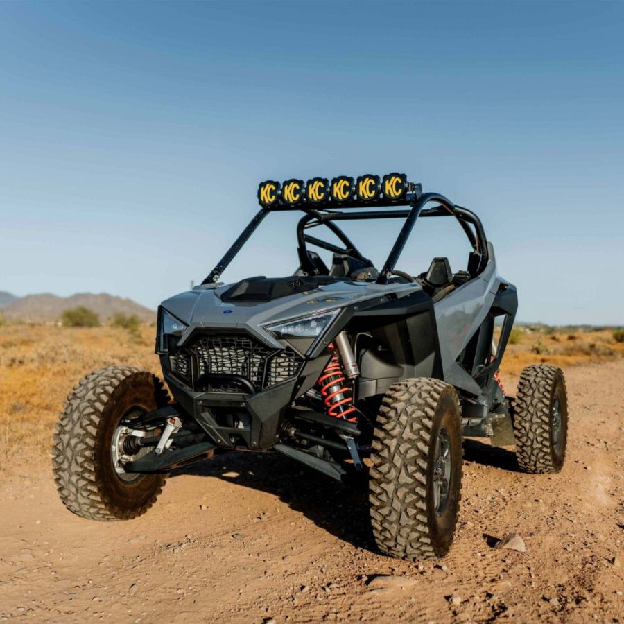 KC HiLiTES 39" Gravity Titan LED Light Bar: 2022–2025 Polaris RZR Pro R - Rad UTV Parts